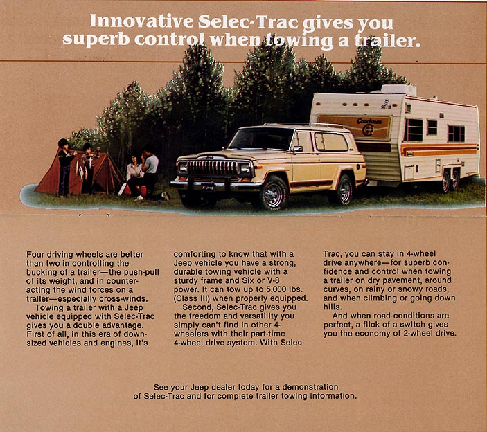 1982 Jeep CJ7 Selec-Trac Brochure Page 6